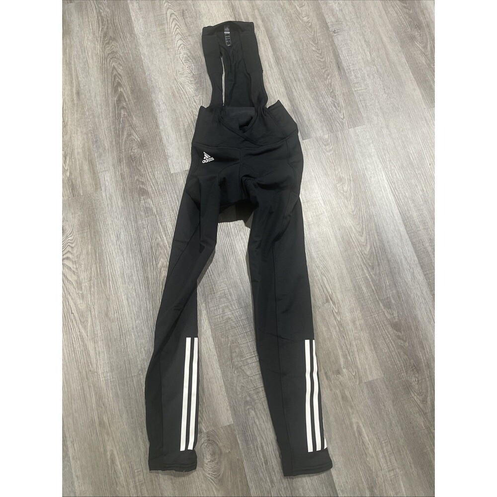 adidas BIB COLD.RDY Cycling Insulated Black Tights Padded Women's GT6624 Sz S